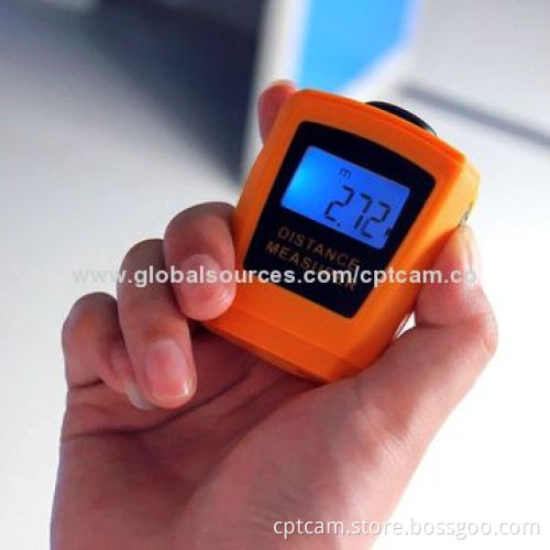 CP-3005 Mini Portable Ultrasonic Distance Measures with Laser Pointer, 0.5 to 18m Range
